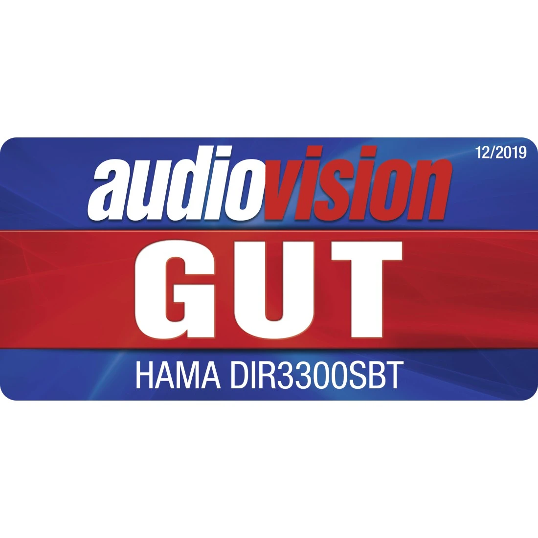 whit Radio/App/Bluetooth®, Digital FM/DAB/DAB+/Internet Hama DIR3300SBT\