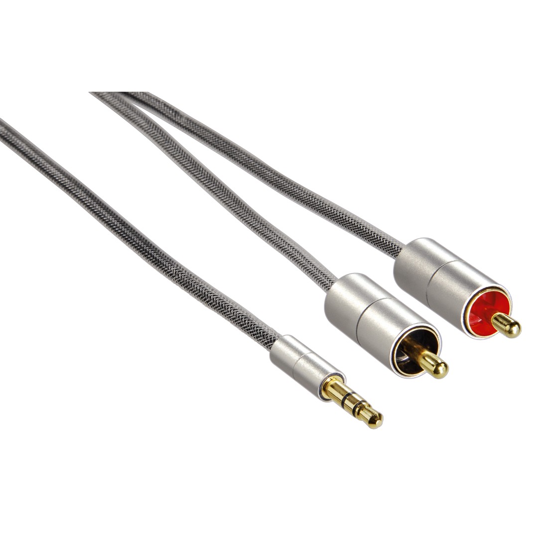Real Cable Câble audio iPlug J35M2M Jack 3,5 mm / 2 RCA - 3 m - Câble RCA  Real Cable sur
