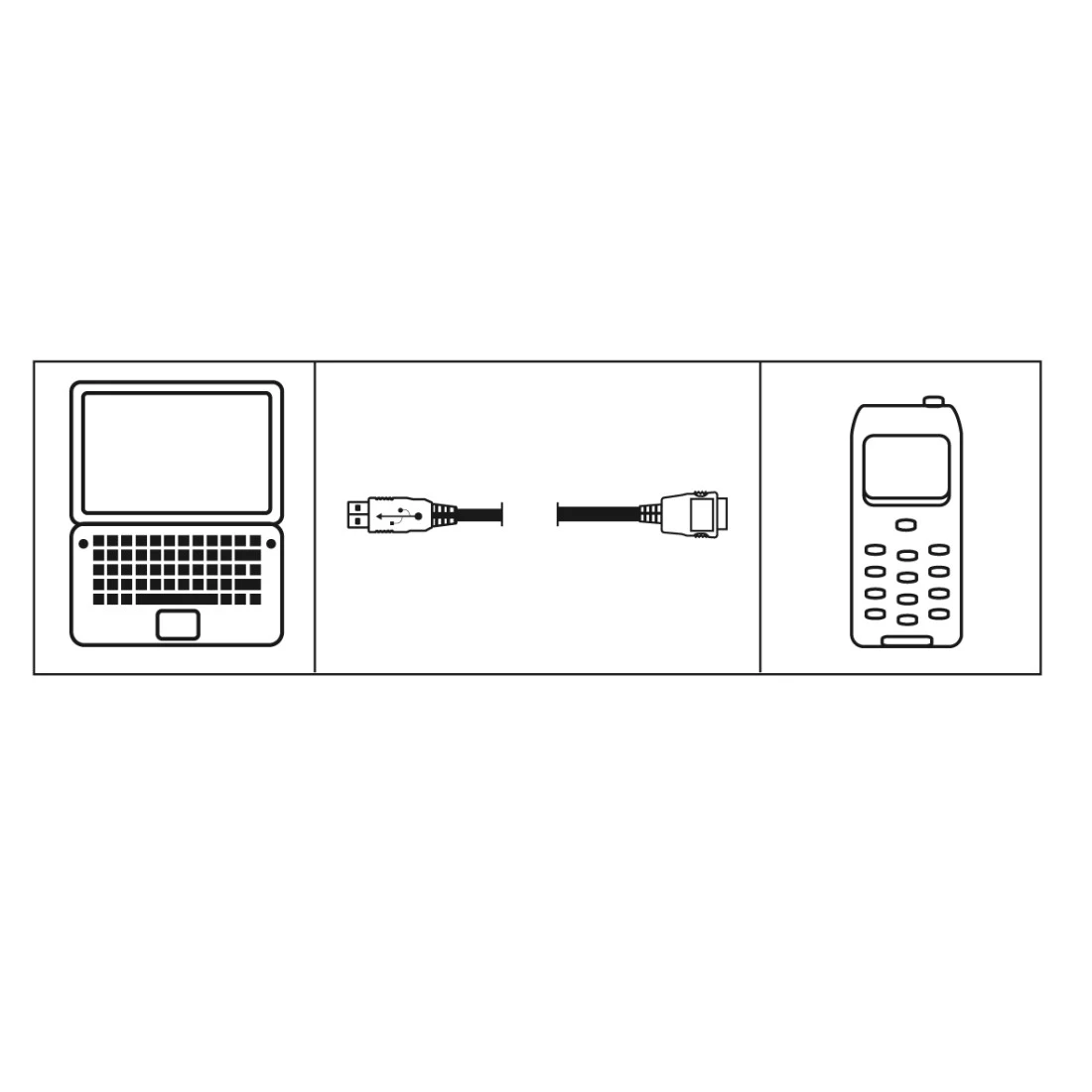 High-Res Line Drawing