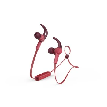 Auriculares inalámbricos - 00184087 HAMA, Supraaurales, Bluetooth, Rojo