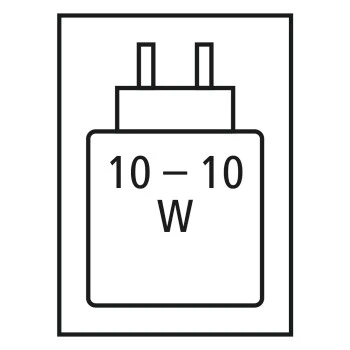 Required high performance power supply: 15.0 W / Required minimum power supply: 10.0 W / USB PD: No 