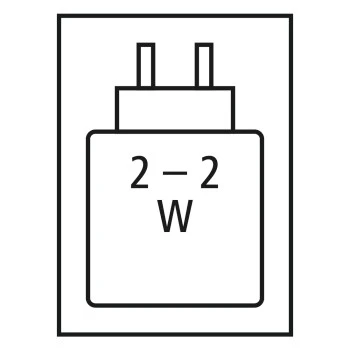Required high performance power supply: 3.0 W / Required minimum power supply: 3.0 W / USB PD: No 