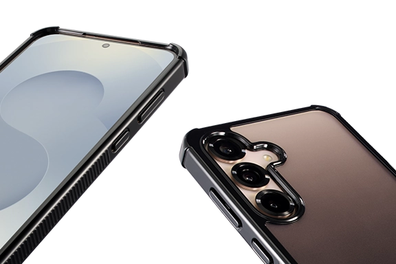 You can see the front and rear view of the smartphone in the "Extreme Protect" mobile phone case.