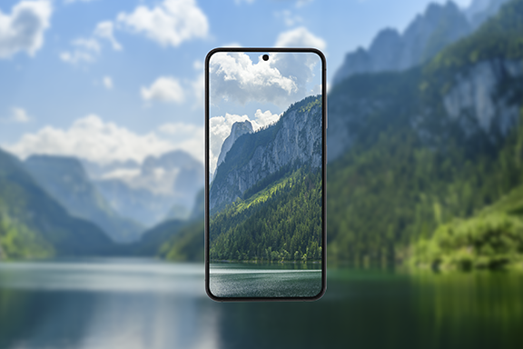 Clear view through the protective glass