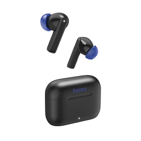 Hama "Passion Clear II" Bluetooth® headphones, true wireless in-ear, ANC, app