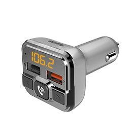 Hama FM Transmitter with Bluetooth® and Hands-Free Function