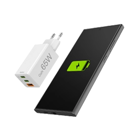 Hama Fast Charger, 2x USB-C PD, 1x USB-A QC, Mini-Charger, 65 W