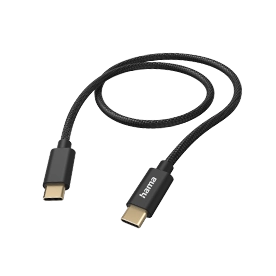 Hama "Fabric charging cable, USB-C - USB-C