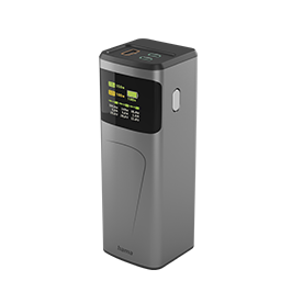 The external ‘High Power’ battery with fast, powerful 150 watts.