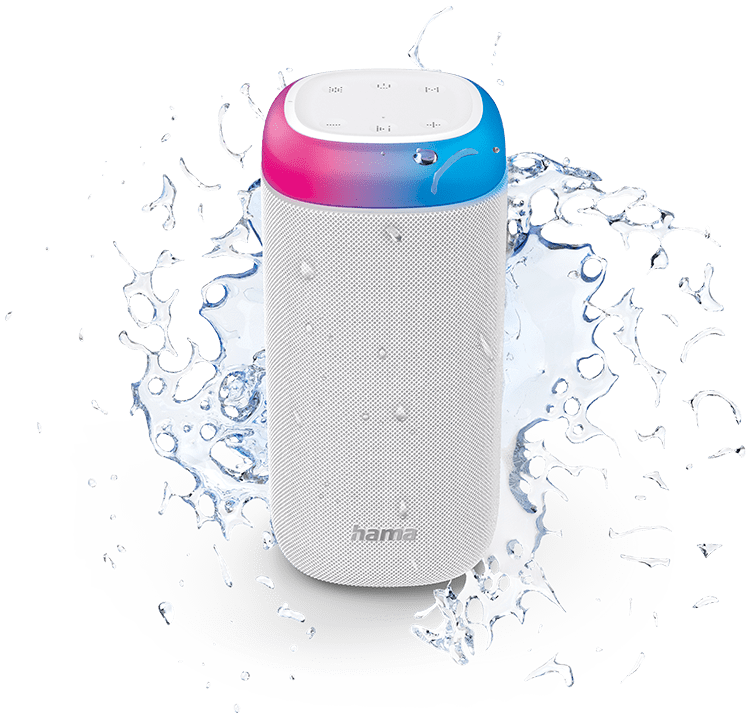 Shine 2.0 Bluetooth® Loudspeaker, LED, Splashproof, 30 W, white